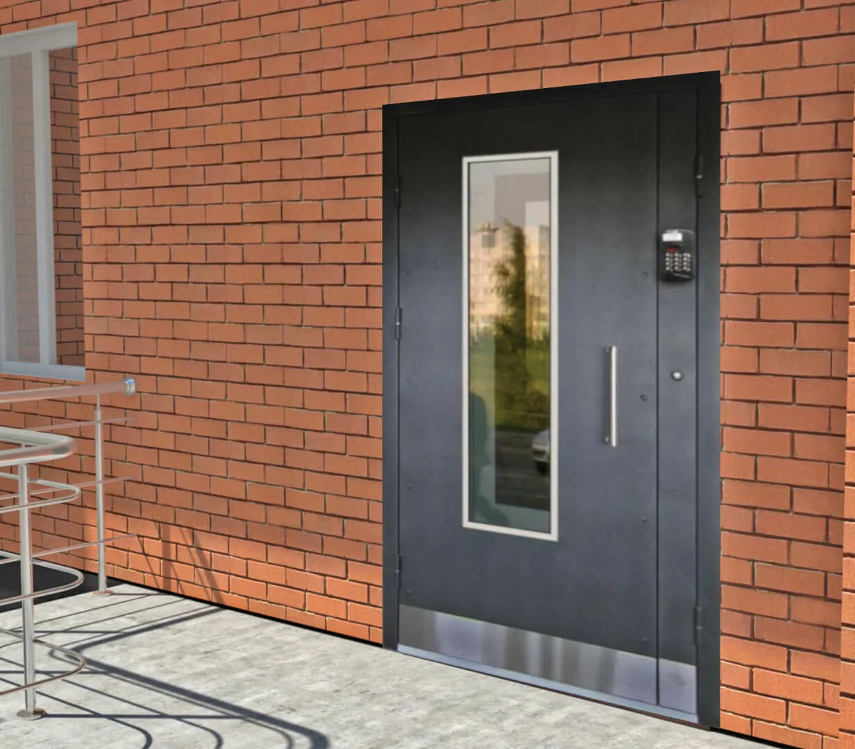 Металлические двери в подъезд