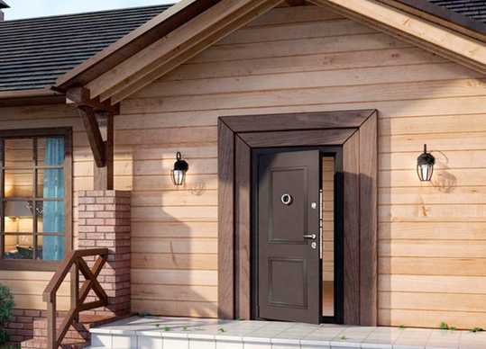 Деревянные двери с терморазрывом