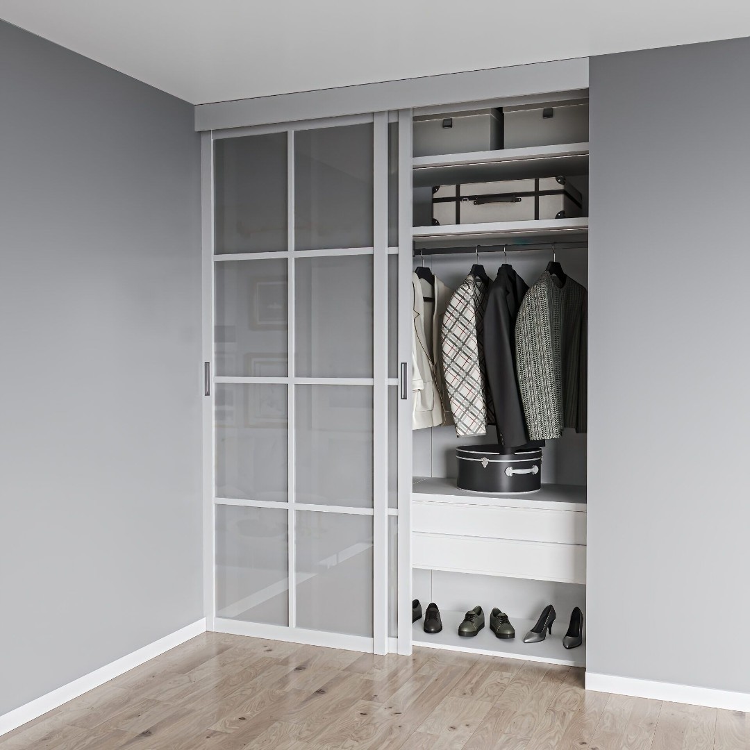 Раздвижные двери для гардеробной