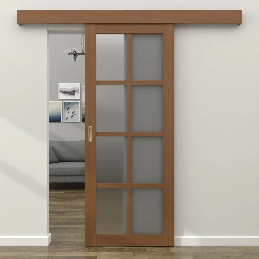 Раздвижные одностворчатые двери