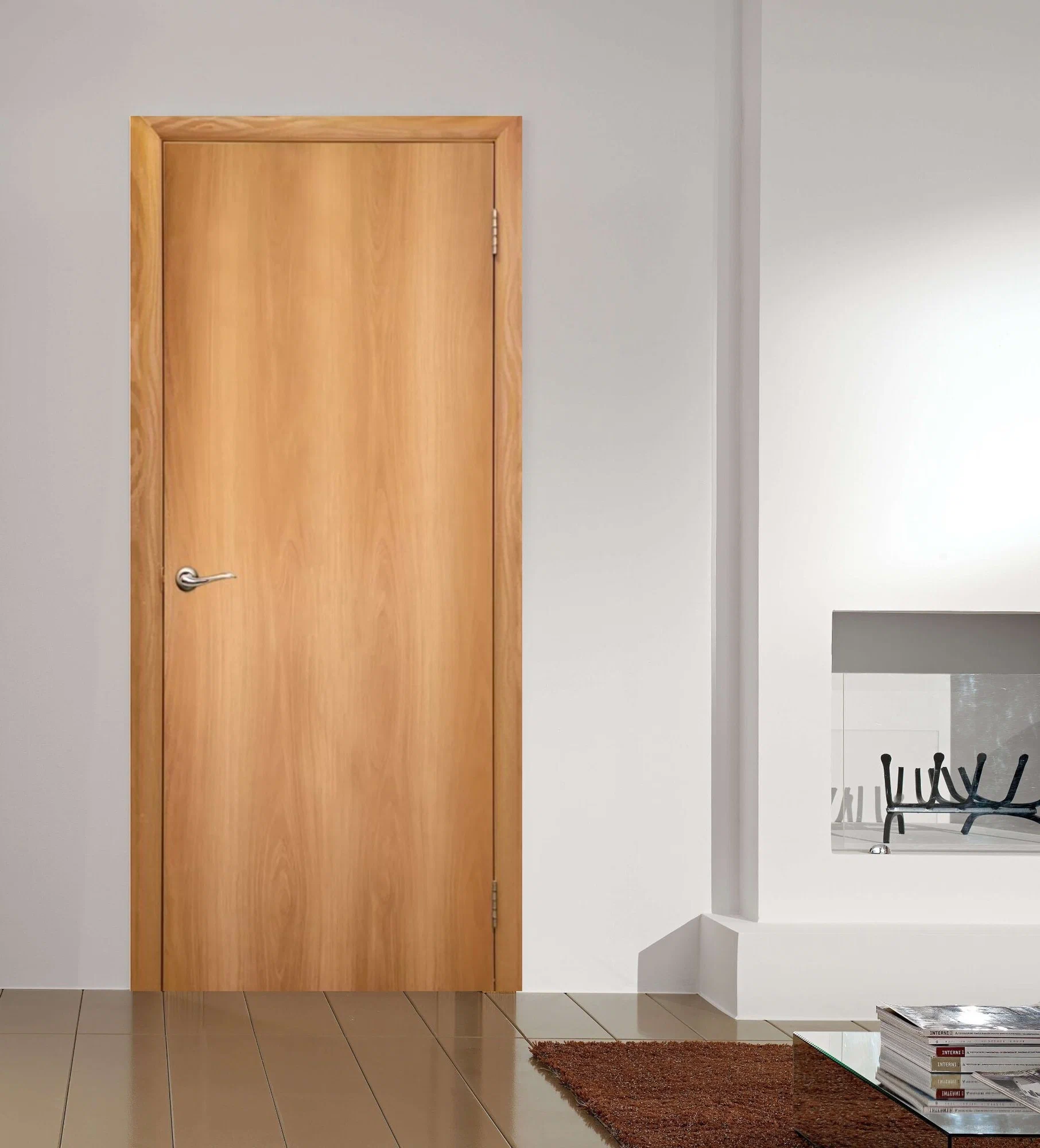 Дверь деревянная глухая